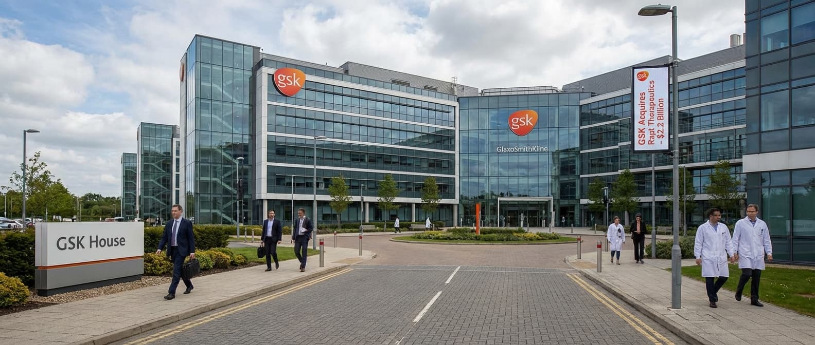 GSK Expands Immunology Portfolio with $2.2 Billion Acquisition of Rapt Therapeutics