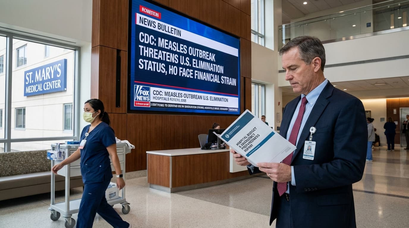 Measles Outbreak and Hospital Financial Challenges Raise Concerns for U.S. Healthcare System