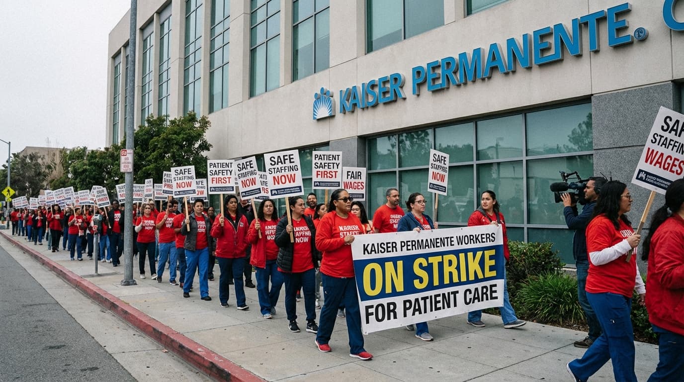 Why 31,000 Kaiser Permanente Workers Are Striking — Again