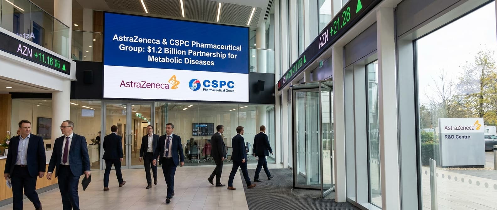AstraZeneca Expands Metabolic Disease Portfolio with $1.2B CSPC Partnership