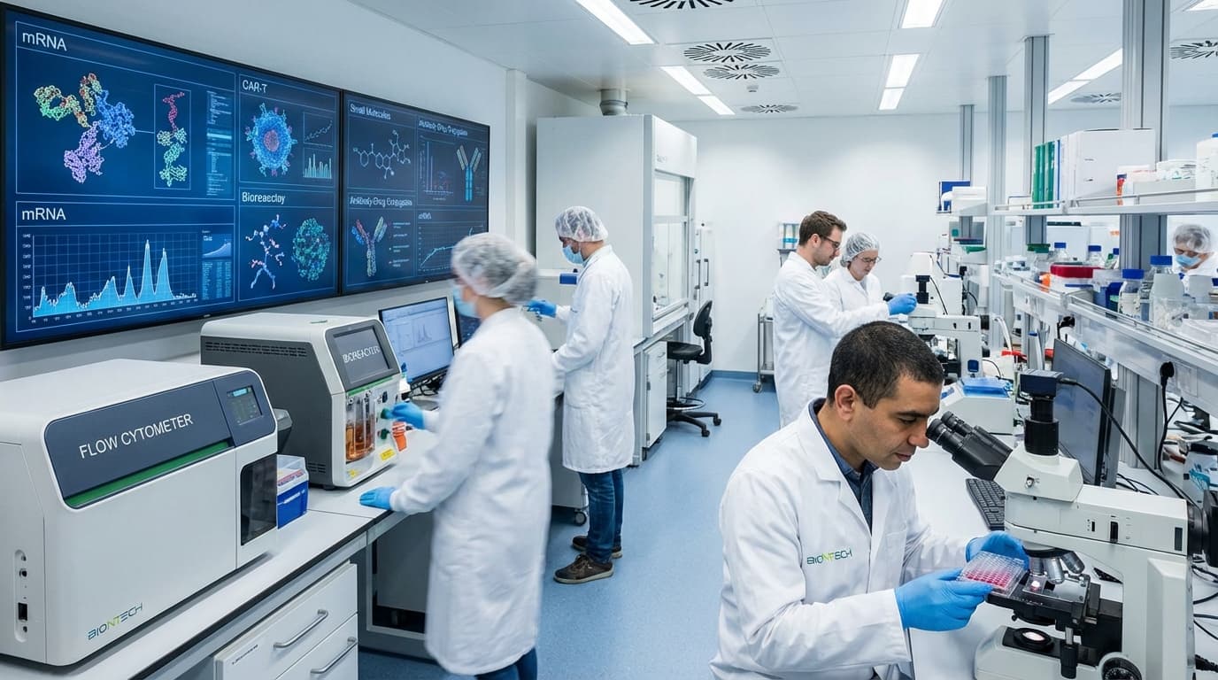 BioNTech’s Multi-Modality Strategy Surpasses Moderna’s mRNA-Only Approach