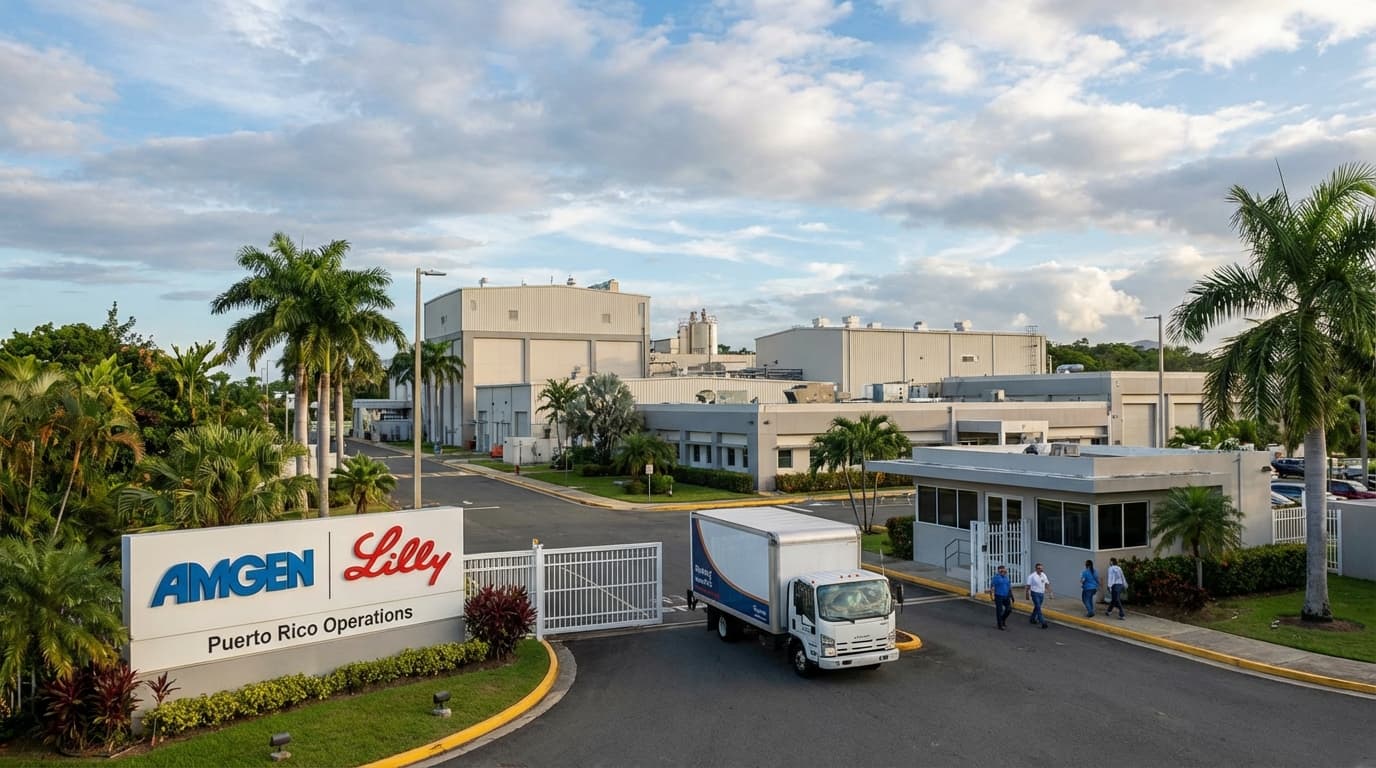 Amgen and Lilly Recommit to Puerto Rico as the Island Seeks Manufacturing Revival