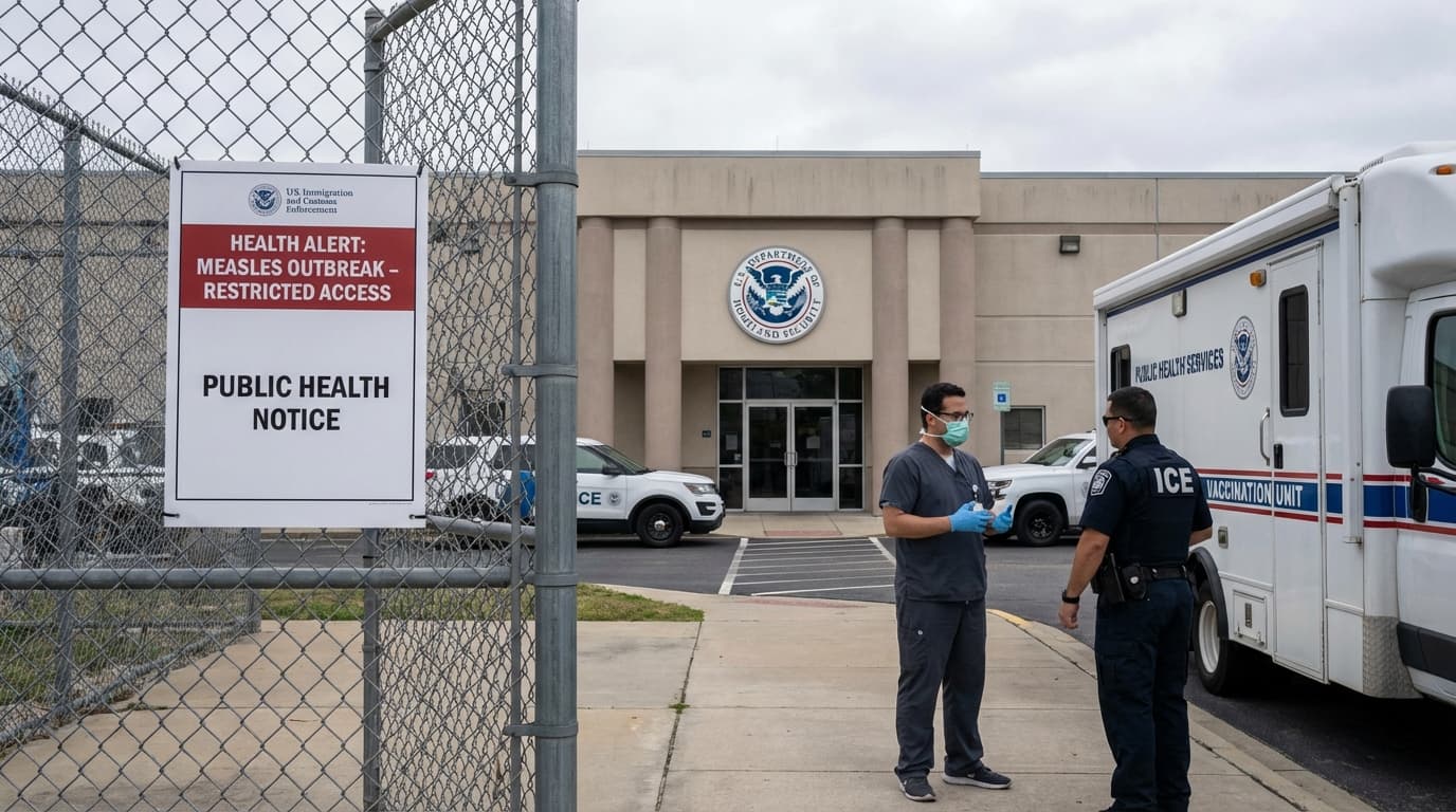 Measles Outbreak Confirmed at Two ICE Detention Facilities: Public Health Concerns