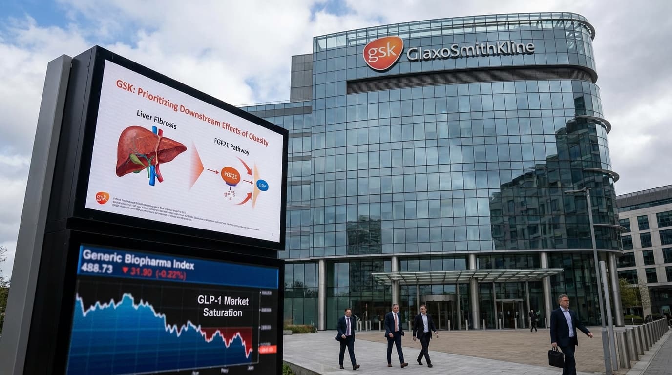 GSK Shifts Focus From GLP-1s to Addressing Obesity’s Downstream Effects