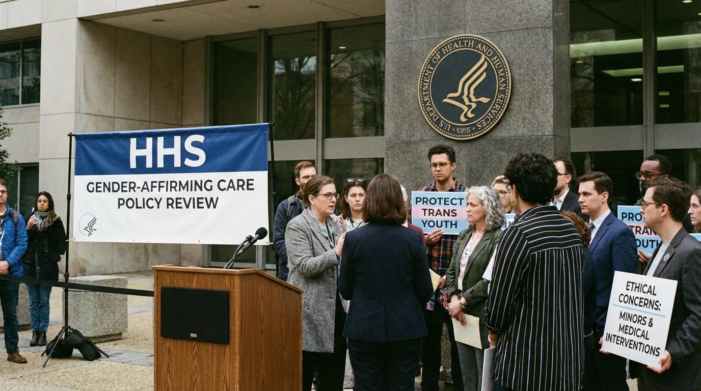 Ethical Debate Surrounds Gender-Affirming Care for Minors Following HHS Report