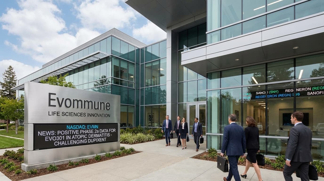 Evommune's BIOLOGIC EVO301 Shows Promise Against Atopic Dermatitis Challenging Dupixent's Market Hold