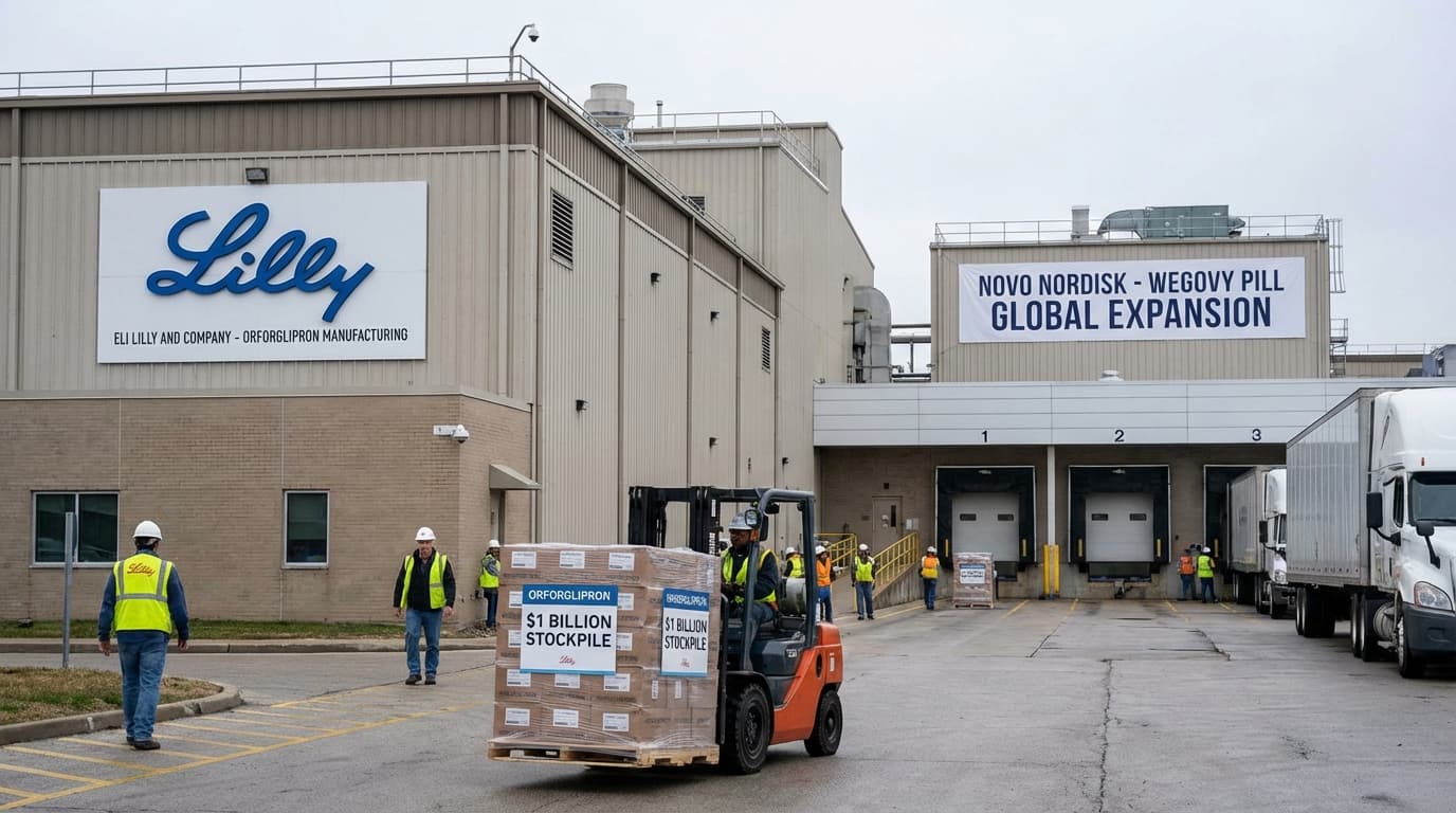 Eli Lilly Gears Up for Approval of Orforglipron Amid Novo Nordisk's Wegovy Pill Overseas Expansion