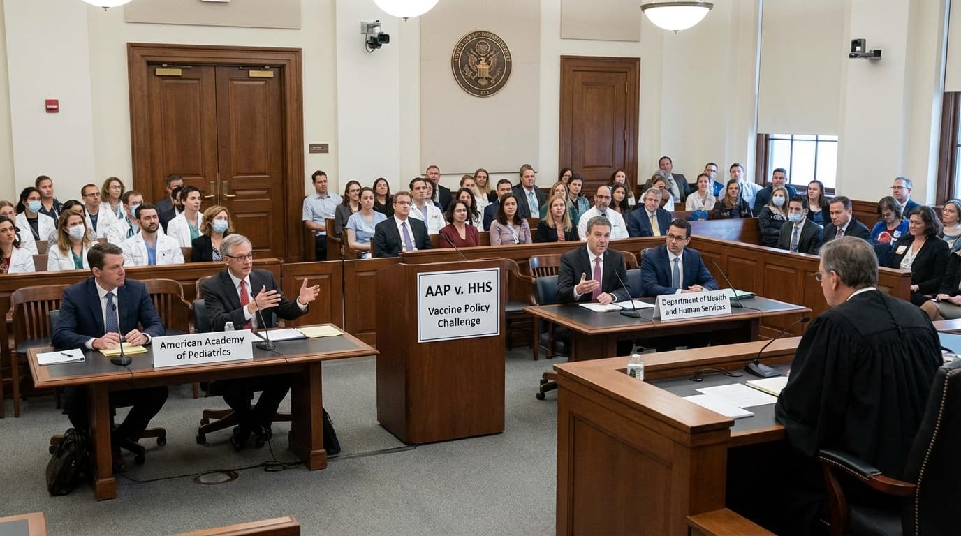 Pediatricians Challenge RFK Jr.’s HHS Over Vaccine Policy Changes in Legal Battle