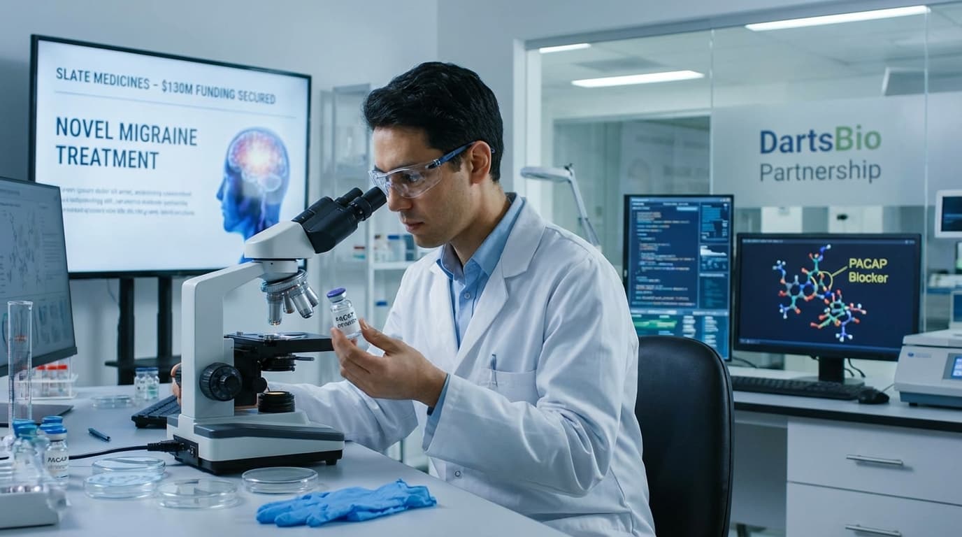 Slate Medicines Secures $130M to Advance Novel PACAP Blocker for Migraine Treatment