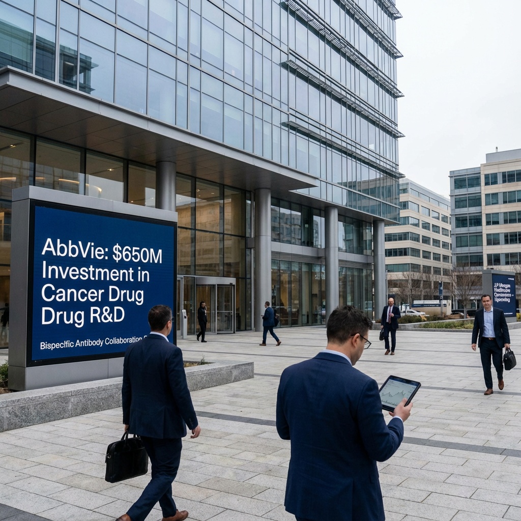 AbbVie Invests $650M to Advance Cancer Drug R&D in the Competitive Bispecific Antibody Field