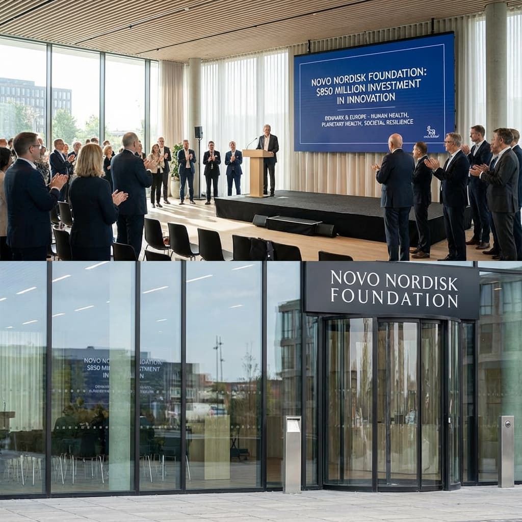 Novo Nordisk Foundation Invests $850M to Boost Innovation in Denmark and Europe