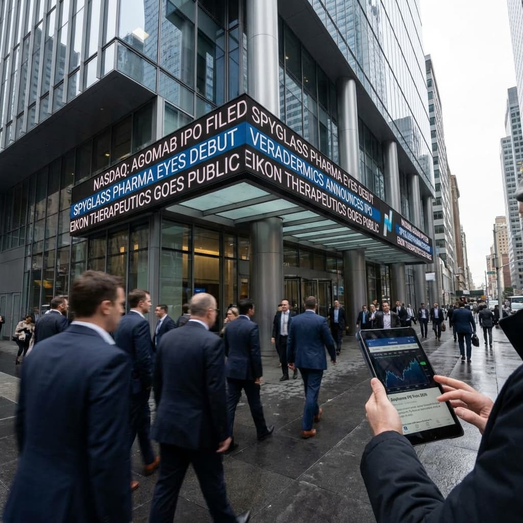 2026 IPO Train Keeps Chugging as AgomAb, SpyGlass Eye Nasdaq Debut